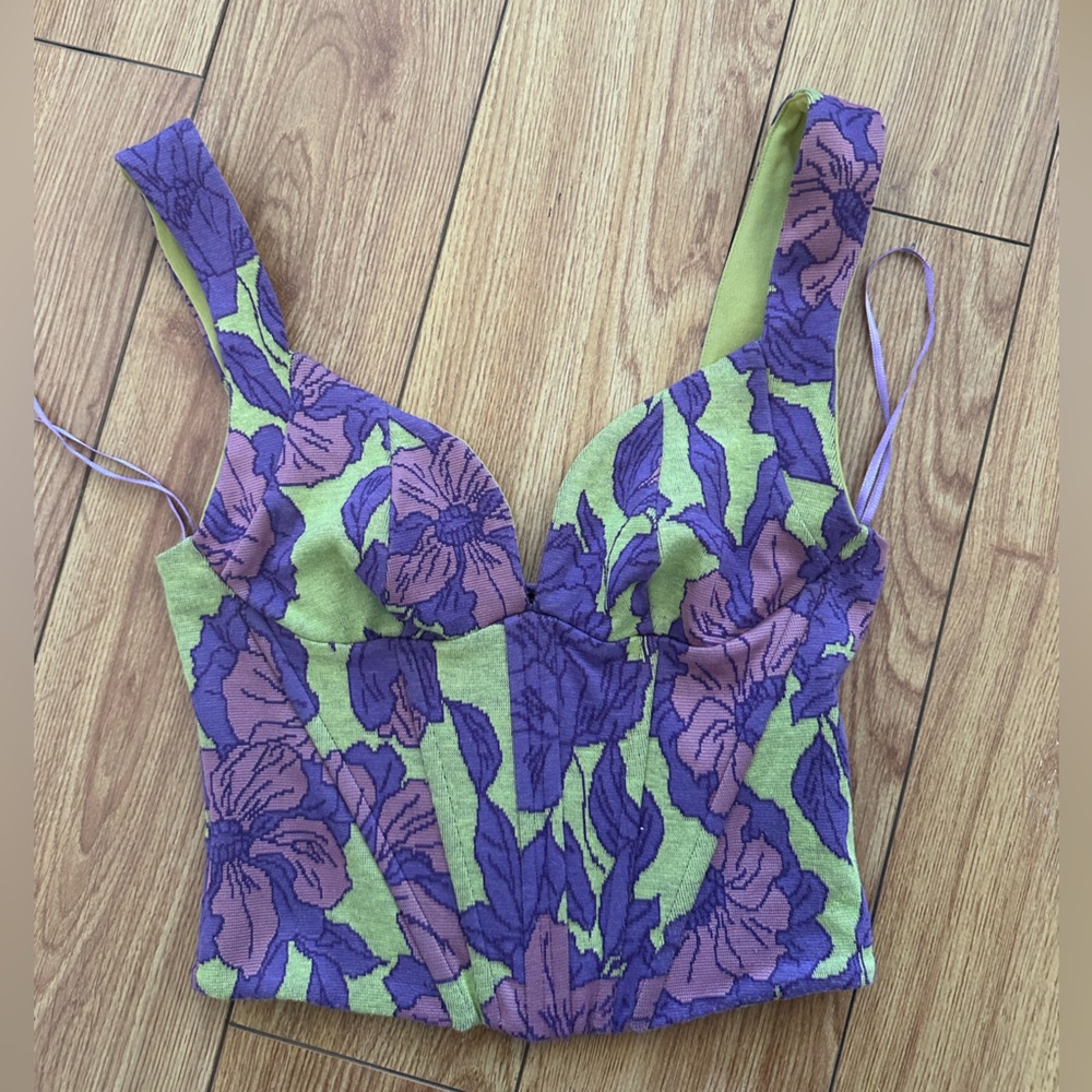 Zara Knit Corset Top